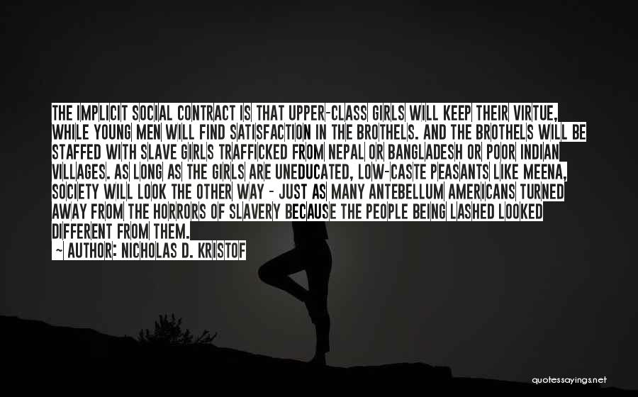Trafficked Quotes By Nicholas D. Kristof