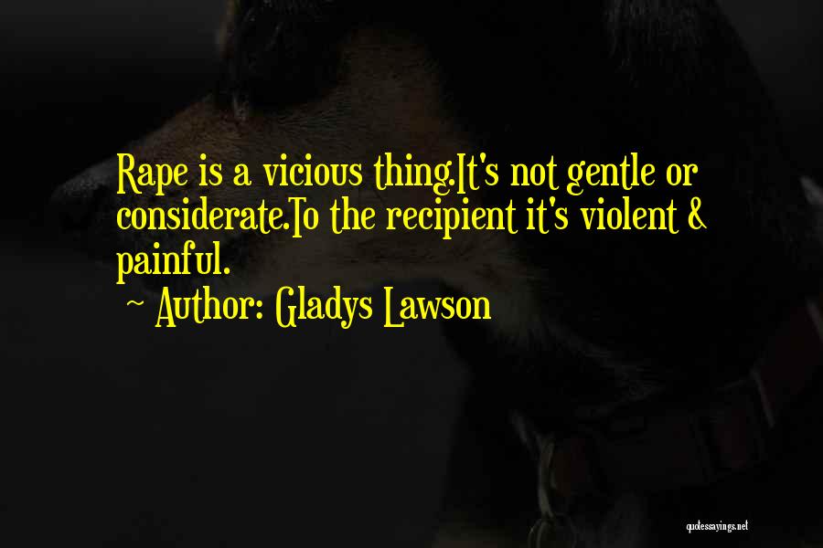 Trafficking Quotes By Gladys Lawson