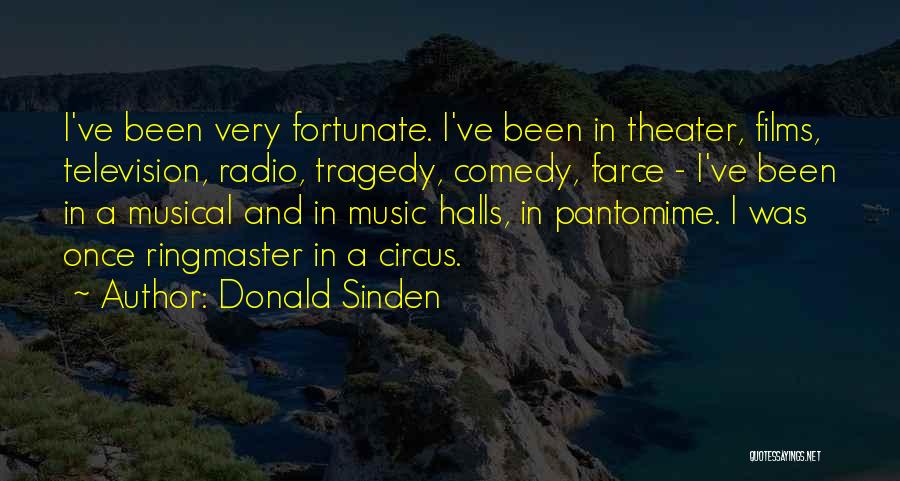Tragedy And Comedy Quotes By Donald Sinden