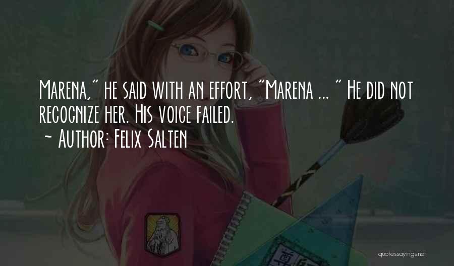 Tragic Quotes By Felix Salten