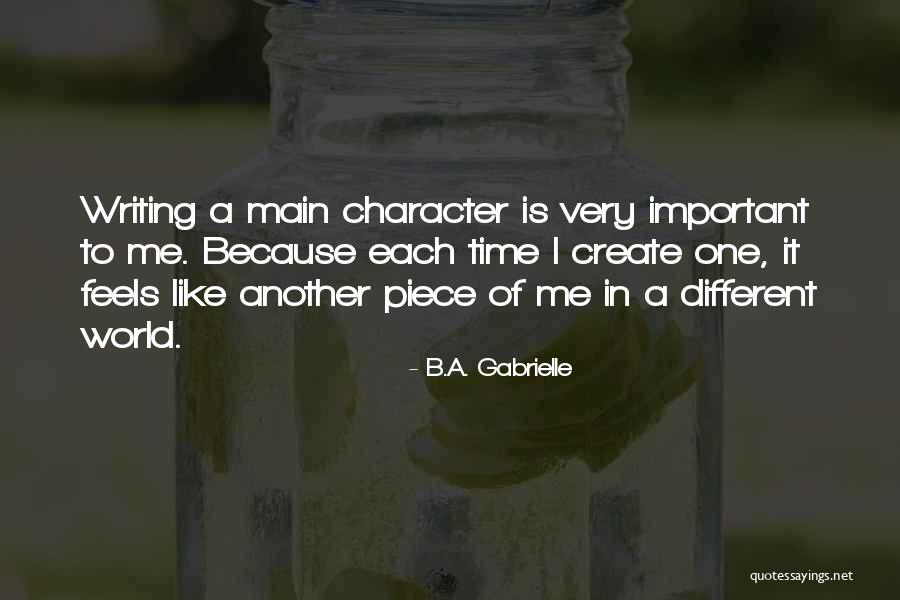 Traigan Una Quotes By B.A. Gabrielle Traigan Una Quotes By B.A. Gabrielle