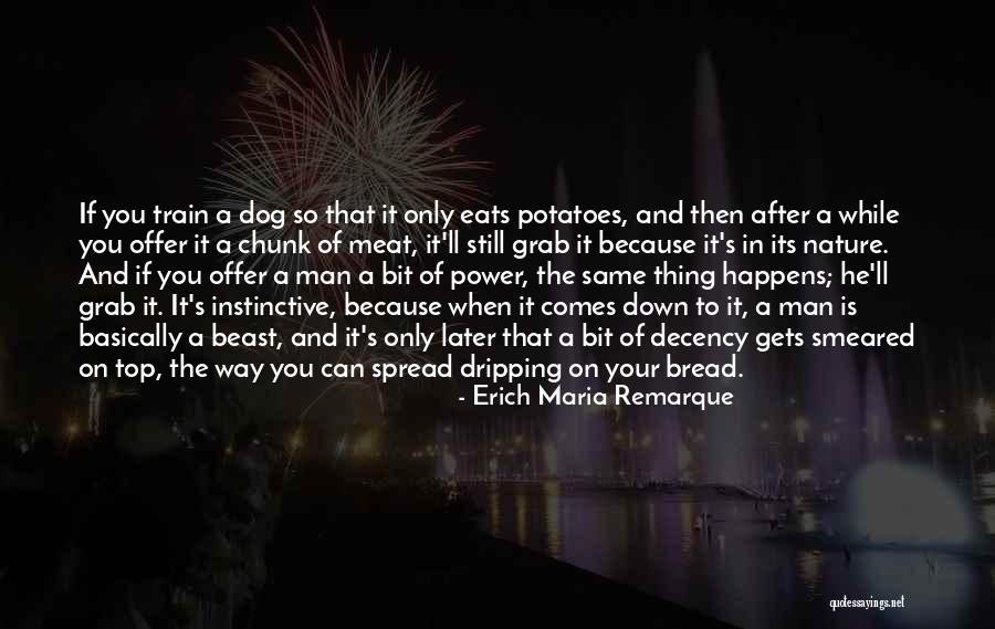 Train A Dog Quotes By Erich Maria Remarque Train A Dog Quotes By Erich Maria Remarque