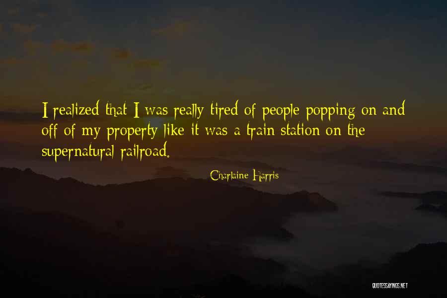 Train Station Quotes By Charlaine Harris Train Station Quotes By Charlaine Harris