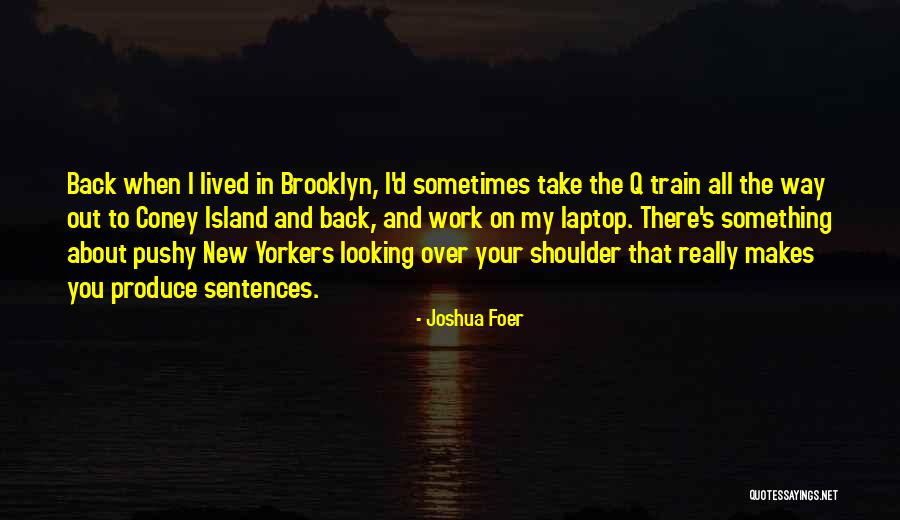 Train That Makes Quotes By Joshua Foer Train That Makes Quotes By Joshua Foer