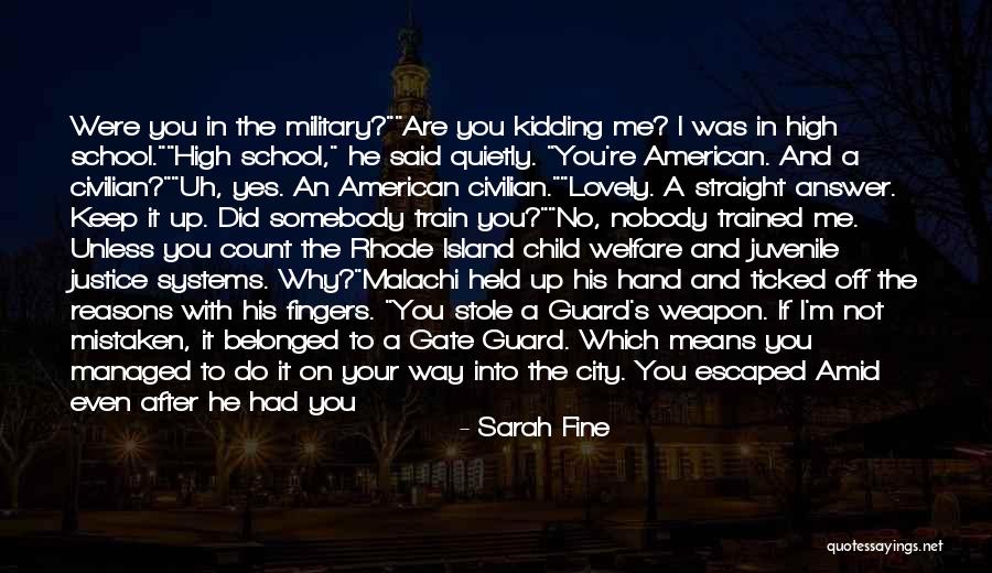 Train Way Quotes By Sarah Fine