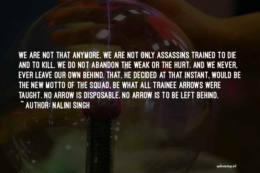 Trained To Kill Quotes By Nalini Singh