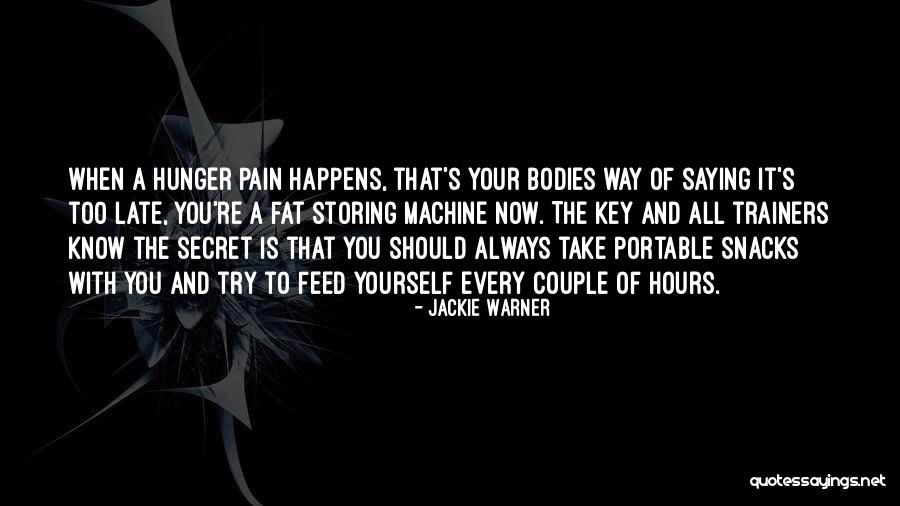 Trainers Quotes By Jackie Warner