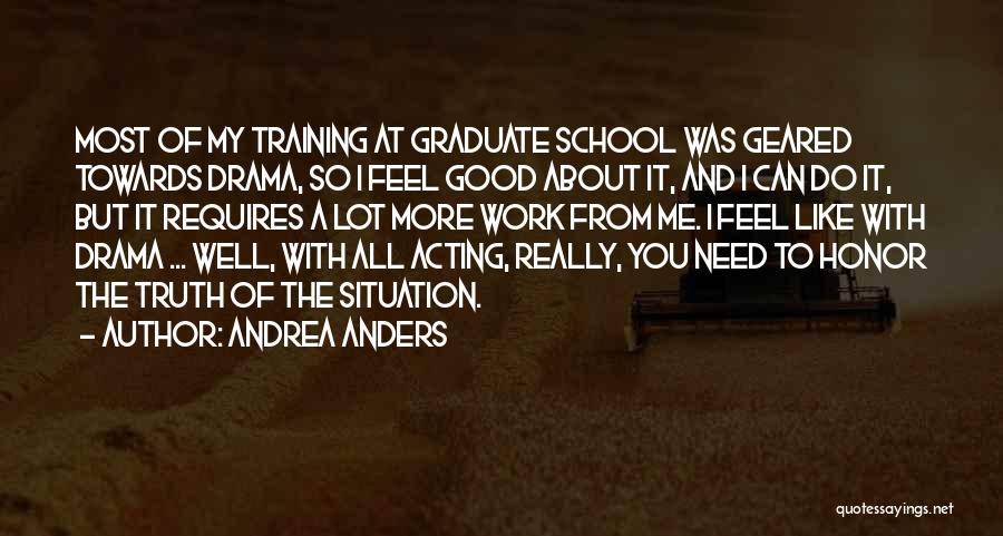 Training At Work Quotes By Andrea Anders
