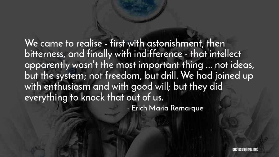 Training For War Quotes By Erich Maria Remarque