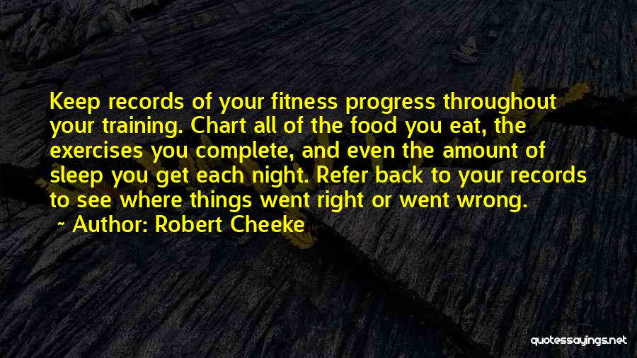 Training Motivational Quotes By Robert Cheeke
