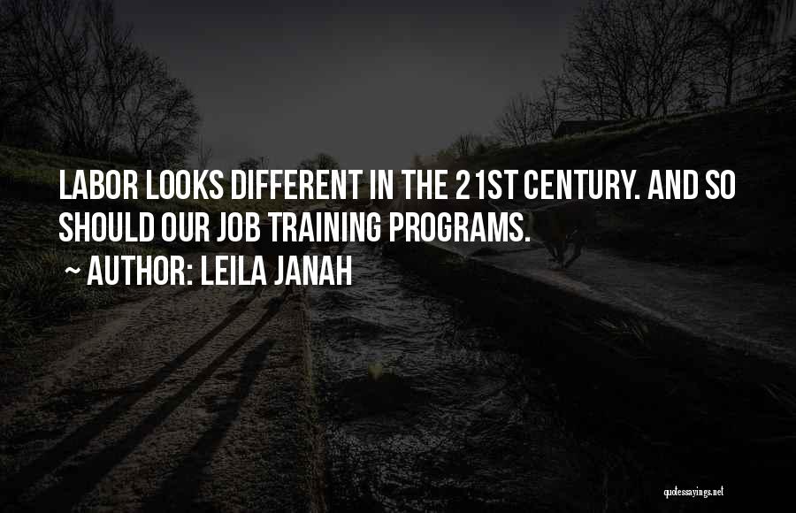 Training Programs Quotes By Leila Janah