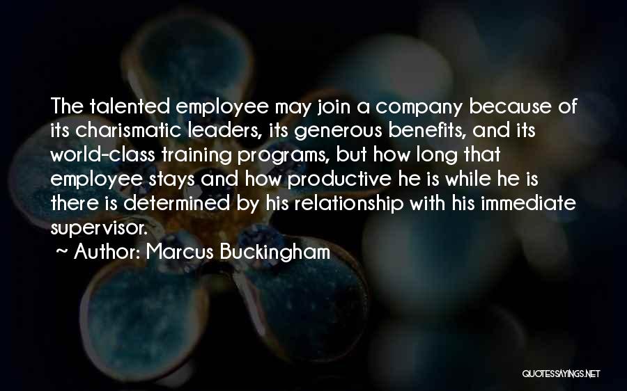 Training Programs Quotes By Marcus Buckingham