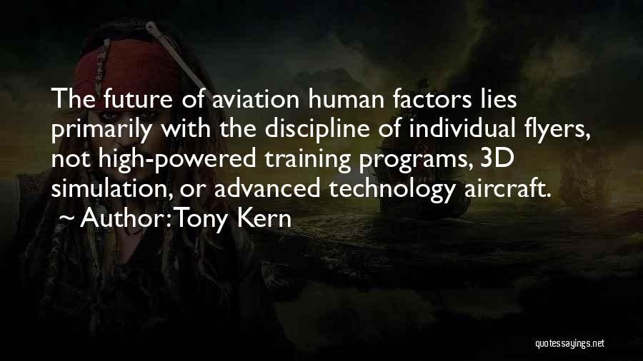 Training Programs Quotes By Tony Kern