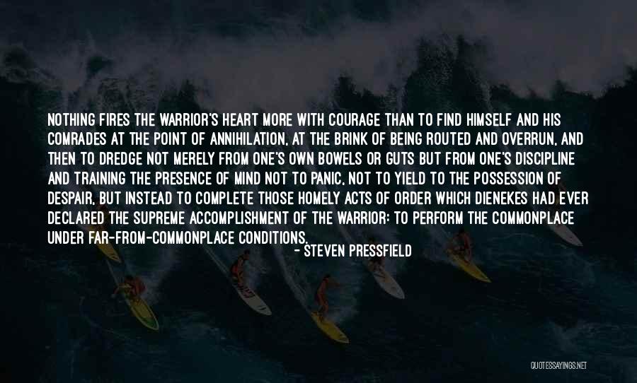 Training Quotes By Steven Pressfield