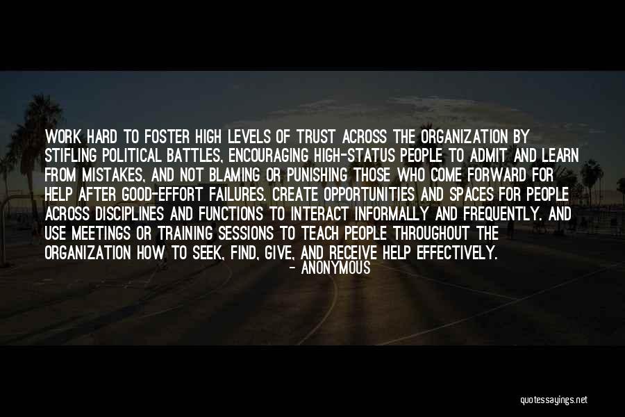 Training Sessions Quotes By Anonymous Training Sessions Quotes By Anonymous