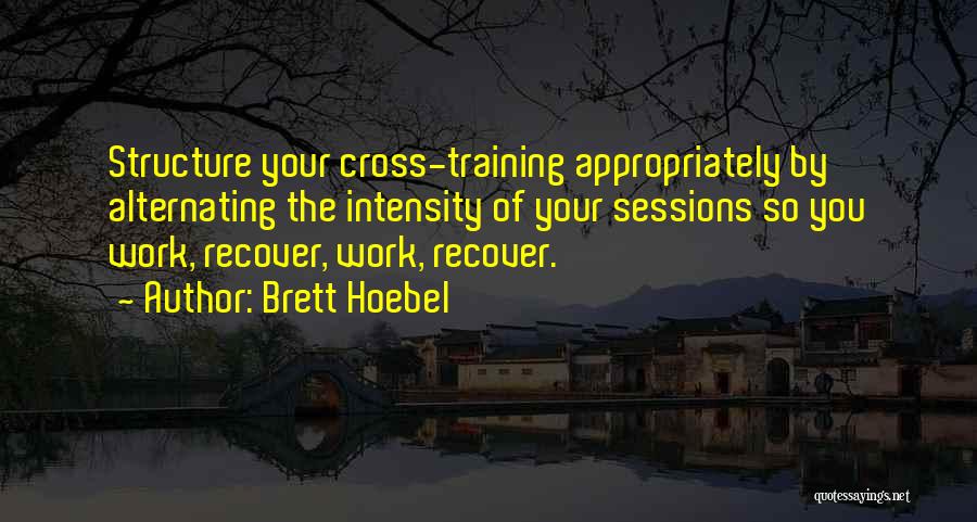 Training Sessions Quotes By Brett Hoebel