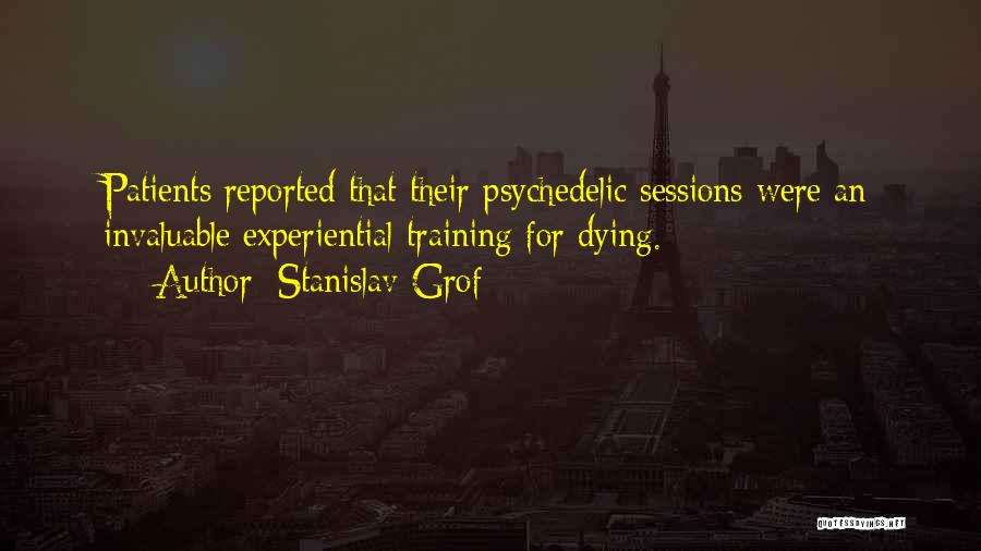 Training Sessions Quotes By Stanislav Grof