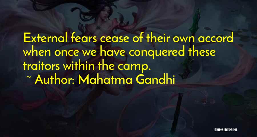 Traitor Quotes By Mahatma Gandhi