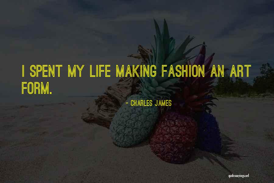 Trajectory Theory Quotes By Charles James