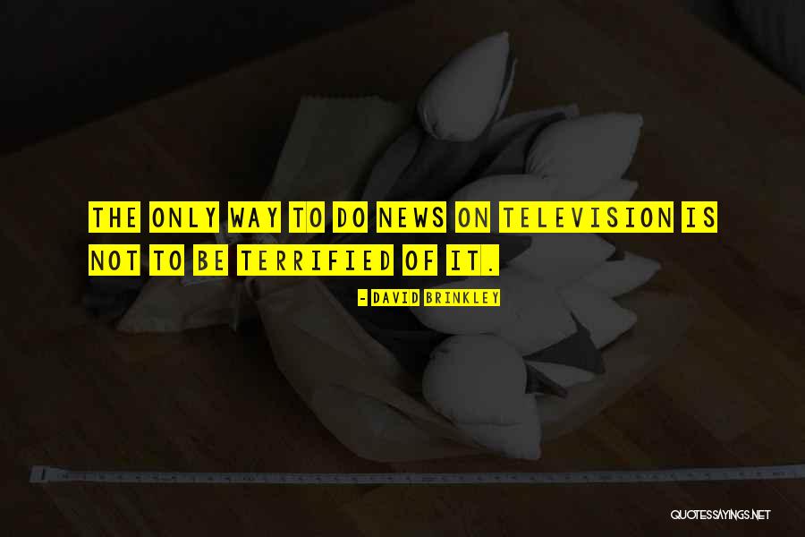 Trajetoria Retilinea Quotes By David Brinkley Trajetoria Retilinea Quotes By David Brinkley