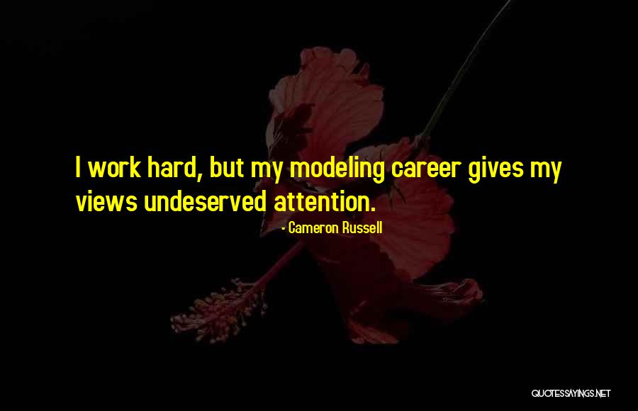 Tramier Pinot Quotes By Cameron Russell Tramier Pinot Quotes By Cameron Russell