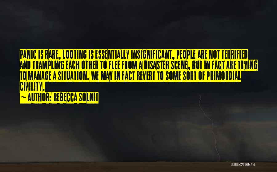 Trampling Quotes By Rebecca Solnit