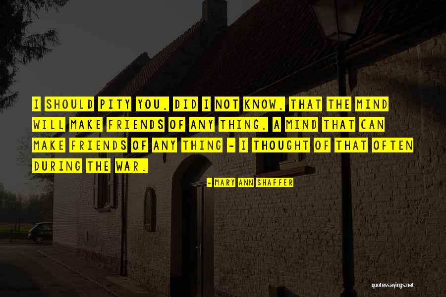 Trang Pak Quotes By Mary Ann Shaffer Trang Pak Quotes By Mary Ann Shaffer