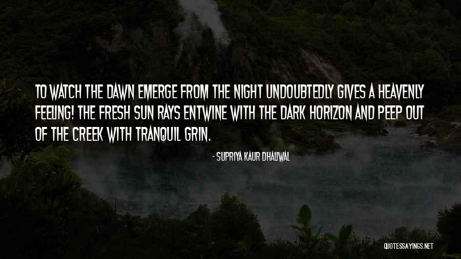Tranquil Night Quotes By Supriya Kaur Dhaliwal Tranquil Night Quotes By Supriya Kaur Dhaliwal