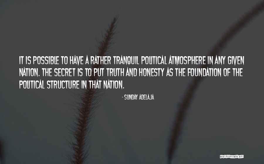 Tranquil Quotes By Sunday Adelaja Tranquil Quotes By Sunday Adelaja