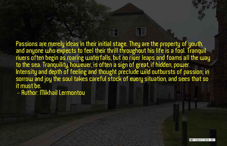 Tranquil Soul Quotes By Mikhail Lermontov