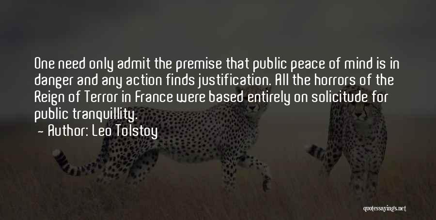 Tranquillity Quotes By Leo Tolstoy
