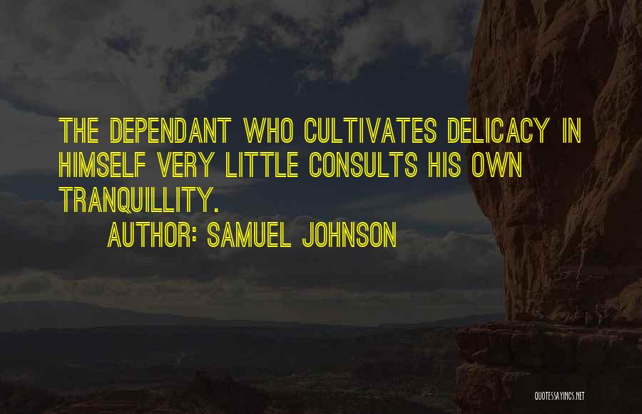 Tranquillity Quotes By Samuel Johnson