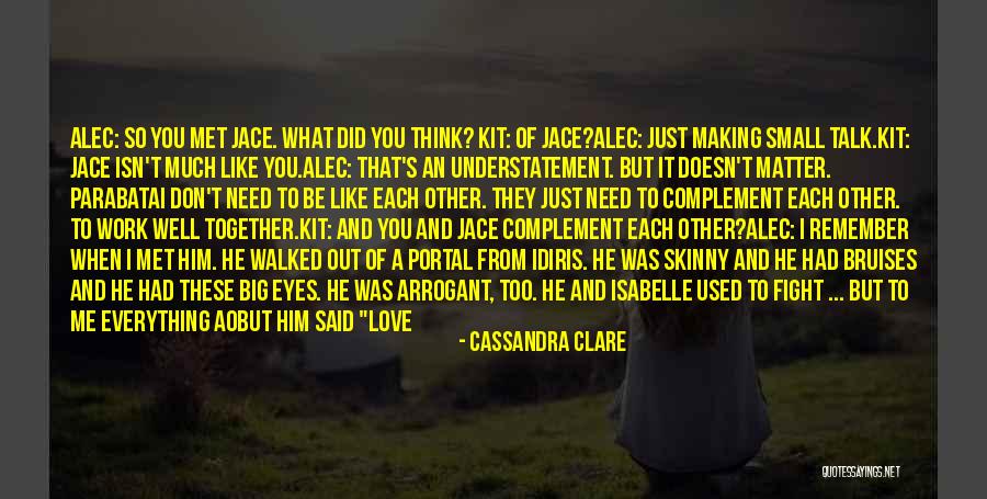 Tranquilo In English Quotes By Cassandra Clare Tranquilo In English Quotes By Cassandra Clare