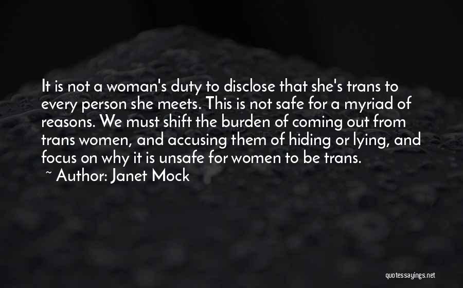 Trans Woman Quotes By Janet Mock