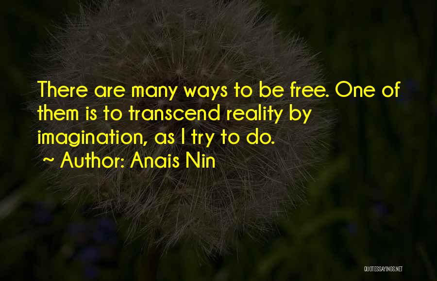 Transcend Quotes By Anais Nin