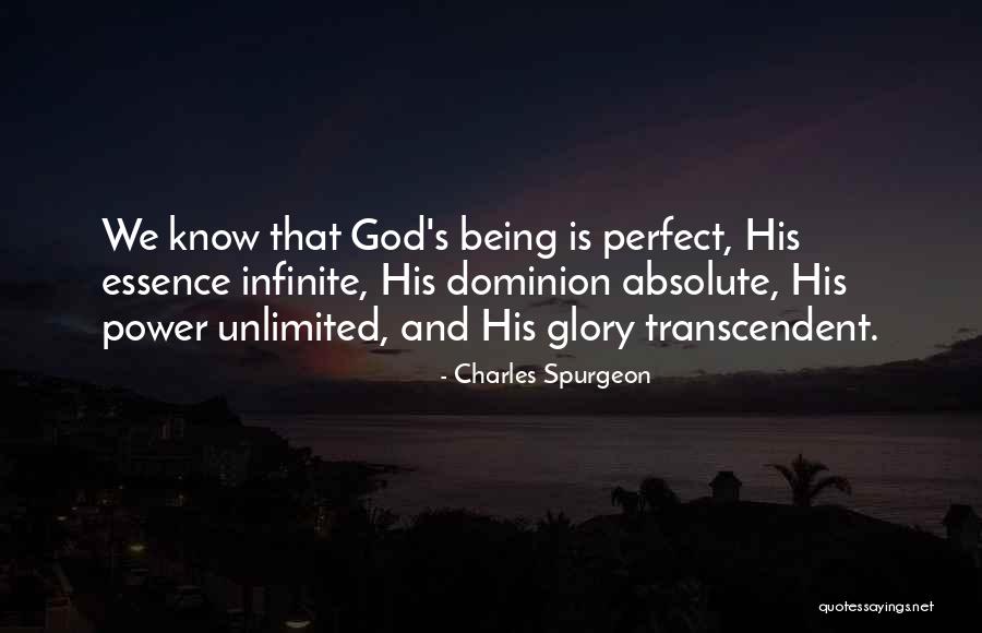 Transcendent God Quotes By Charles Spurgeon Transcendent God Quotes By Charles Spurgeon