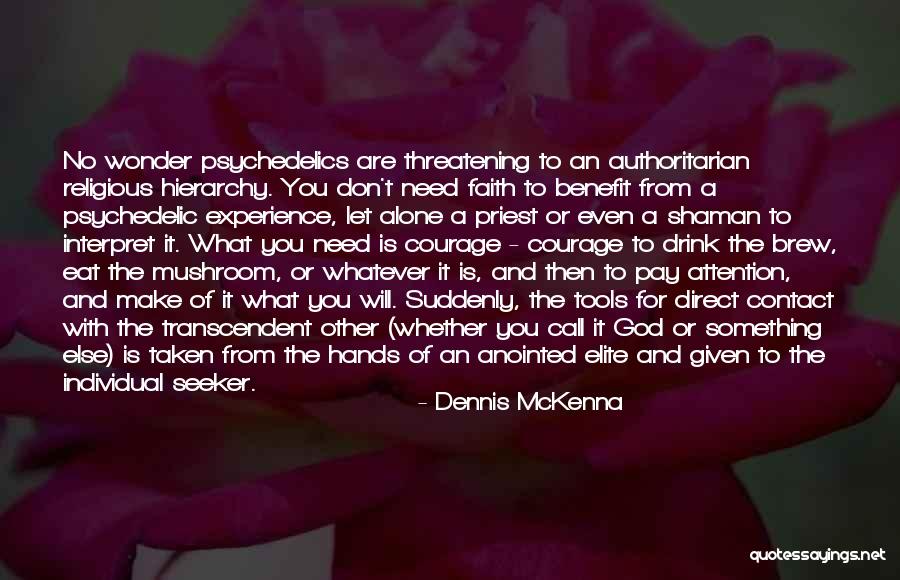Transcendent God Quotes By Dennis McKenna Transcendent God Quotes By Dennis McKenna