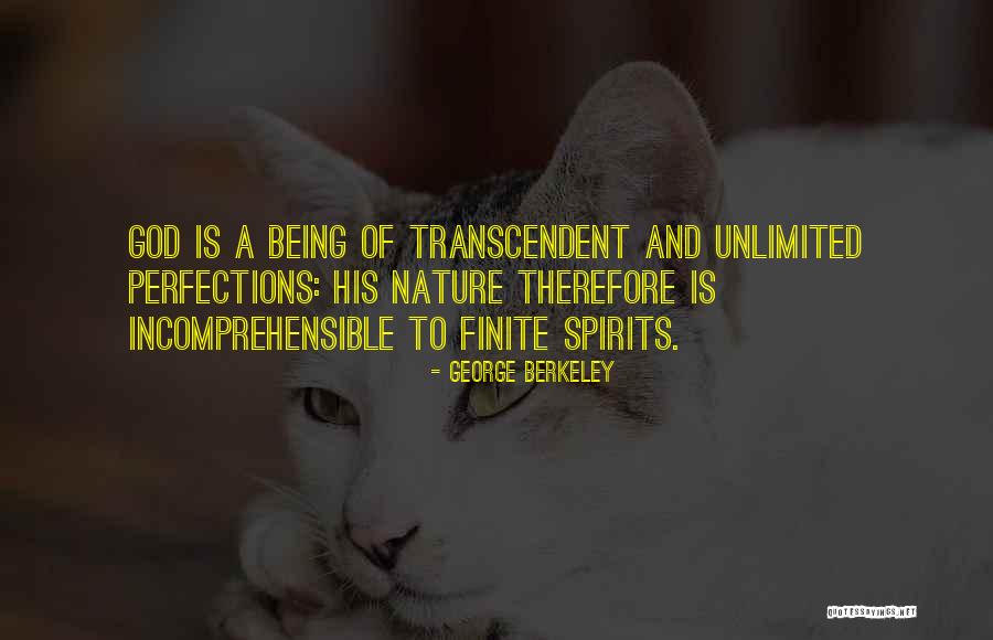 Transcendent God Quotes By George Berkeley Transcendent God Quotes By George Berkeley