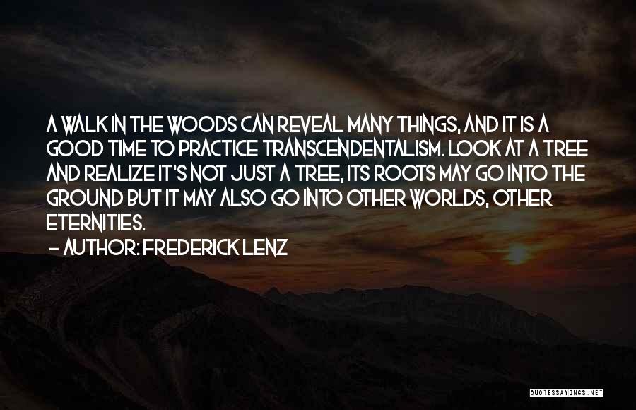 Transcendentalism Quotes By Frederick Lenz