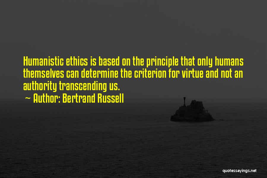 Transcending Quotes By Bertrand Russell
