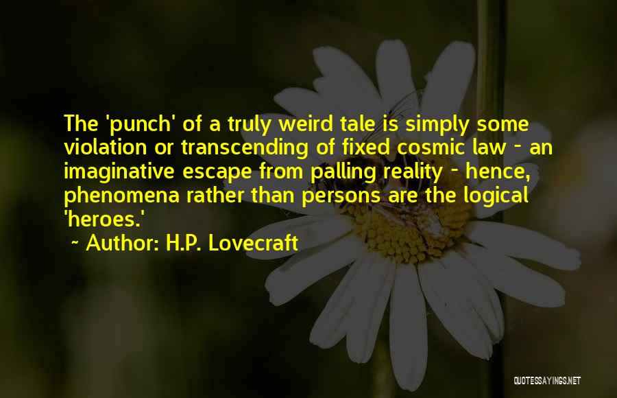 Transcending Quotes By H.P. Lovecraft