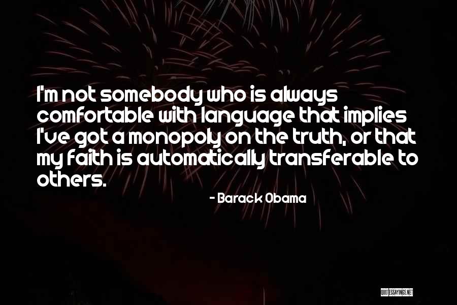 Transferable Quotes By Barack Obama