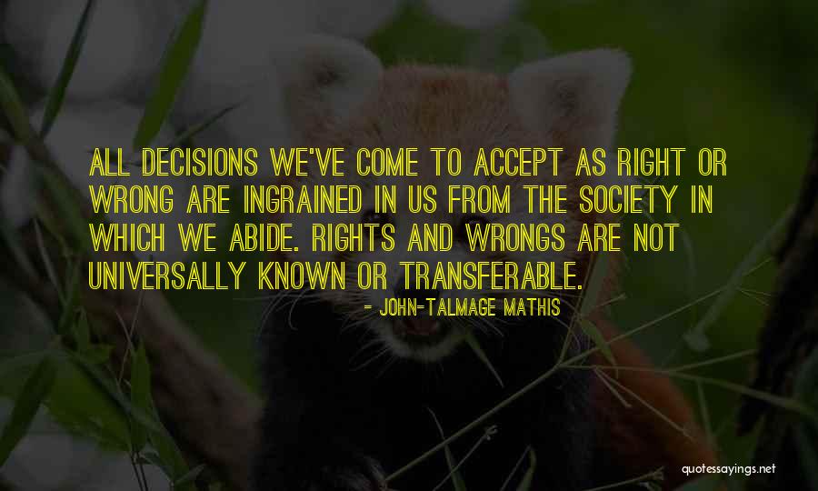 Transferable Quotes By John-Talmage Mathis Transferable Quotes By John-Talmage Mathis