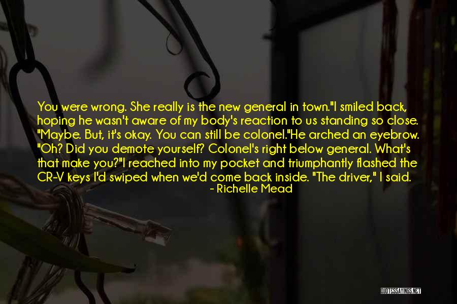 Transferencia Bancaria Quotes By Richelle Mead