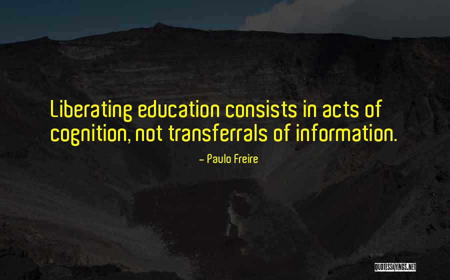 Transferrals Quotes By Paulo Freire Transferrals Quotes By Paulo Freire