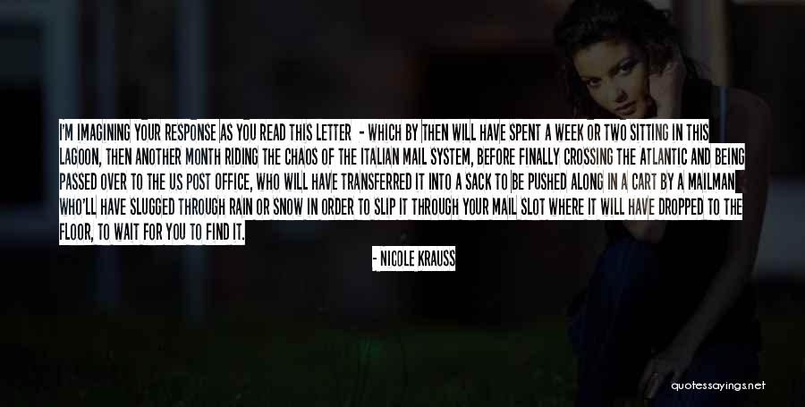 Transferred Quotes By Nicole Krauss Transferred Quotes By Nicole Krauss