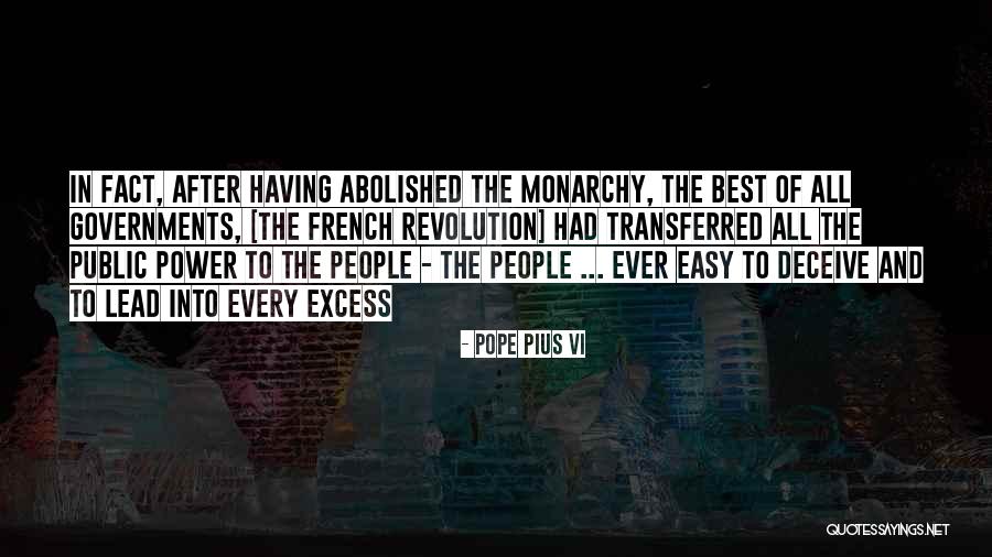 Transferred Quotes By Pope Pius VI Transferred Quotes By Pope Pius VI