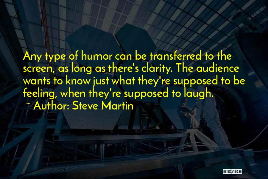 Transferred Quotes By Steve Martin