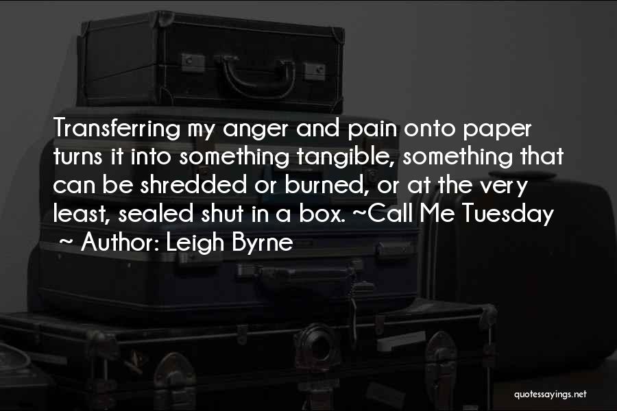 Transferring Quotes By Leigh Byrne