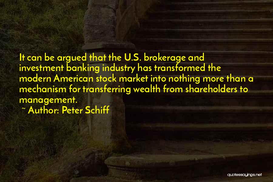 Transferring Quotes By Peter Schiff